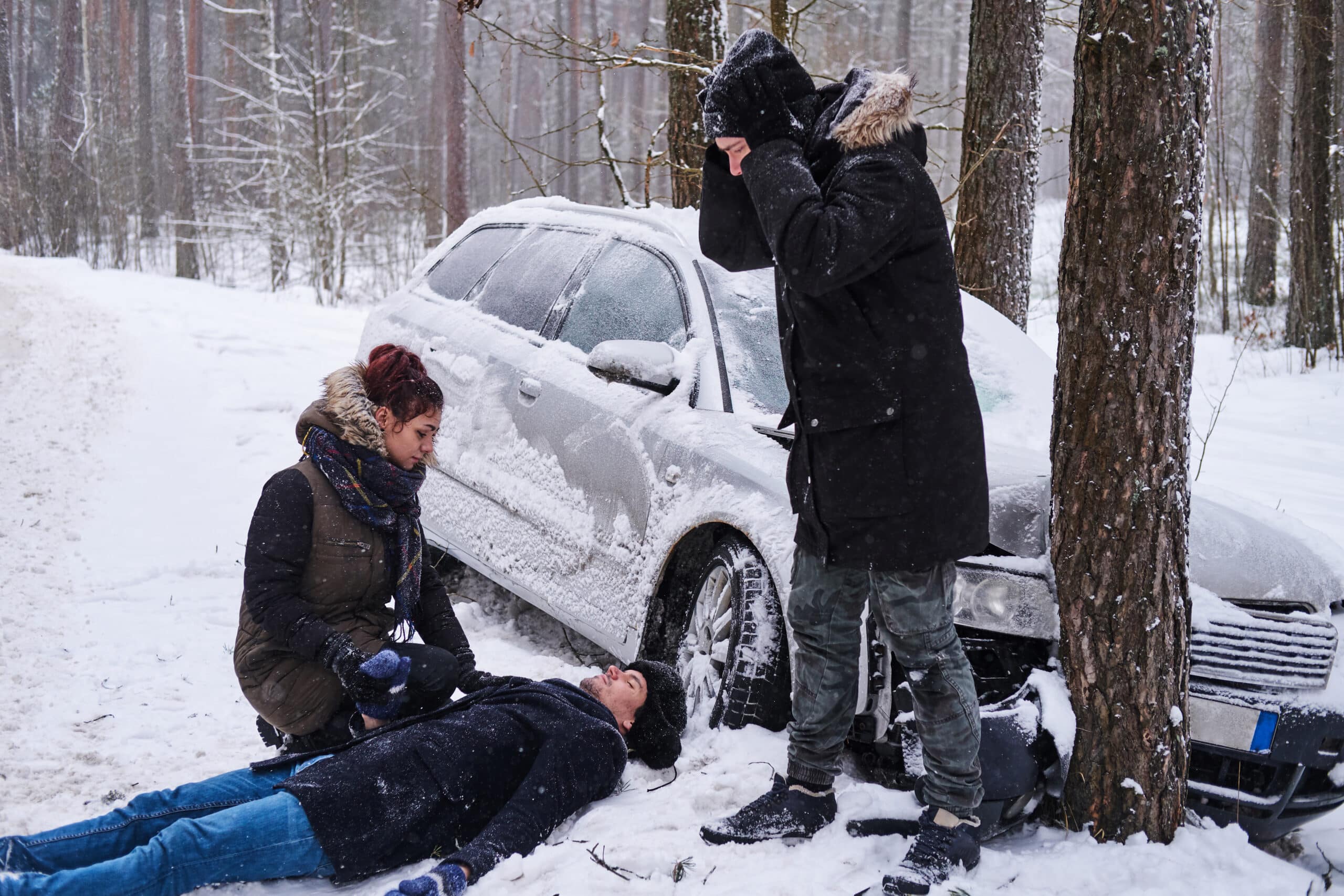 Snow Groomer Accident